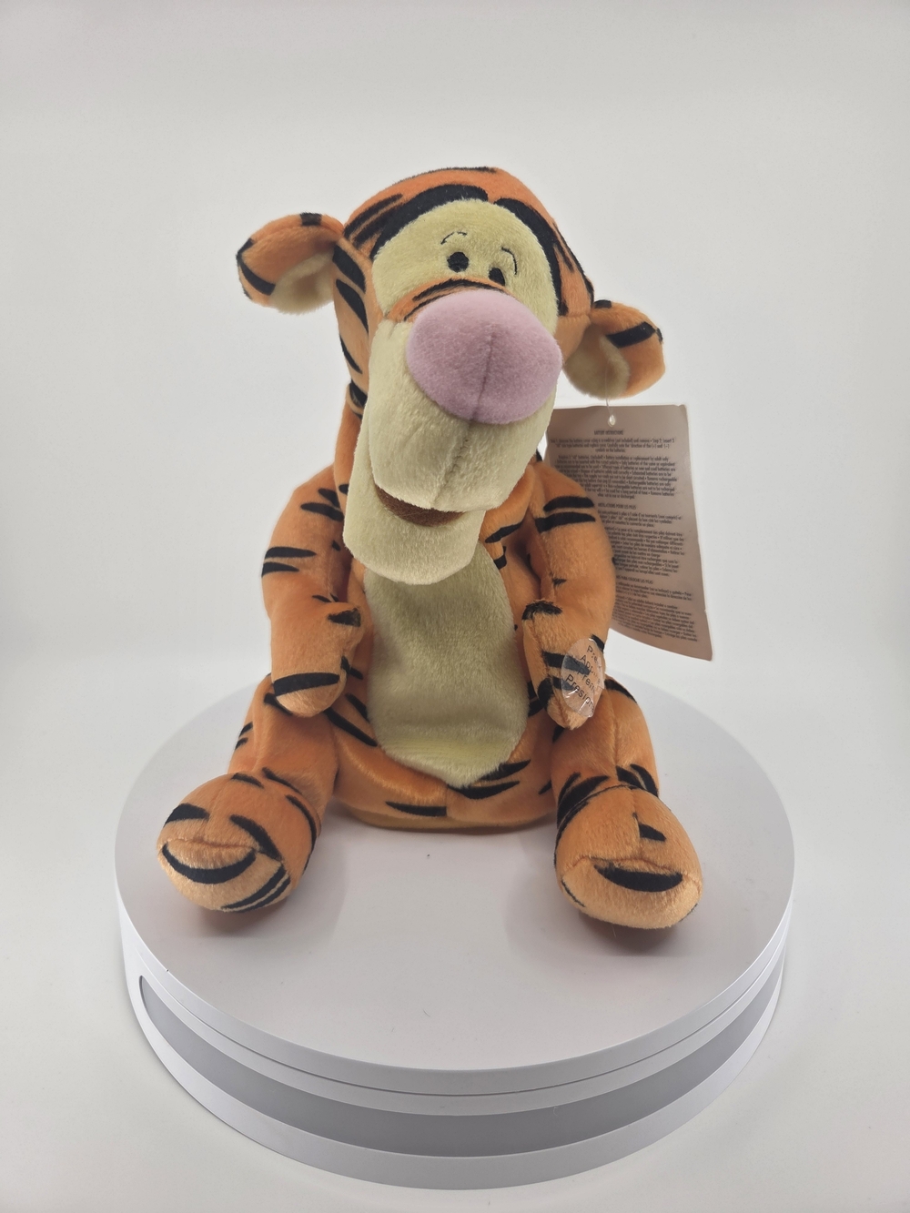 Dancing Tigger Disney Store Musical 9" Plush Doll With Tag Stuffed Animal,